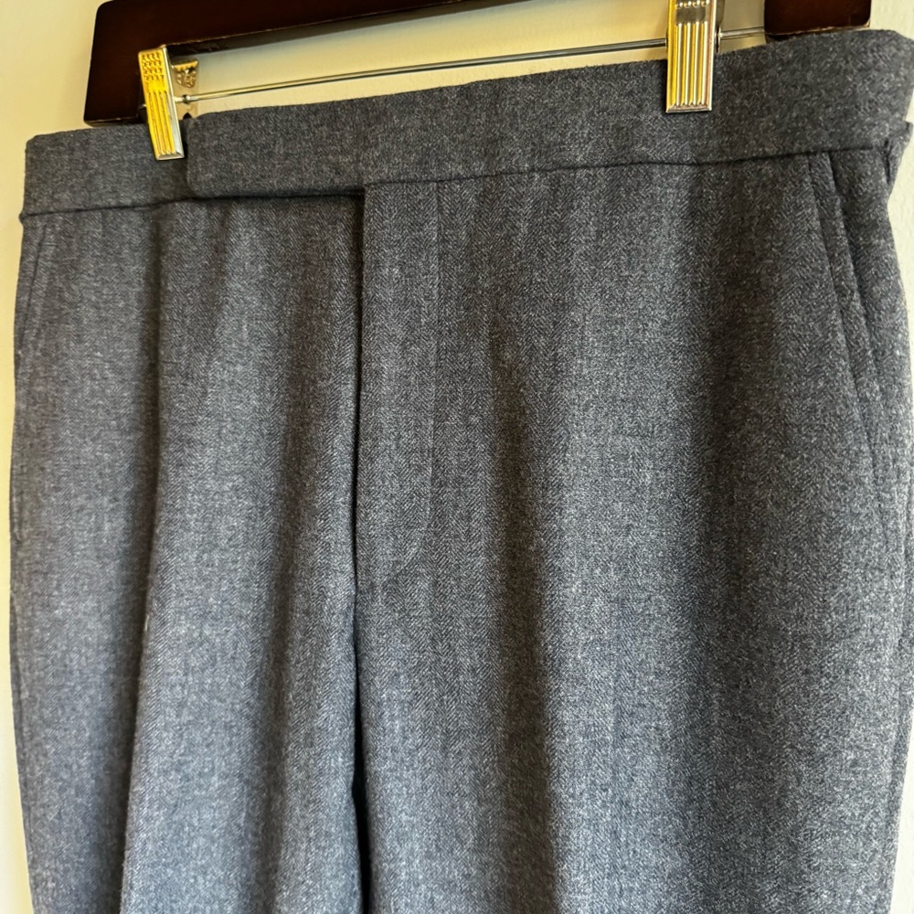 Gregory hand tailored wool trousers